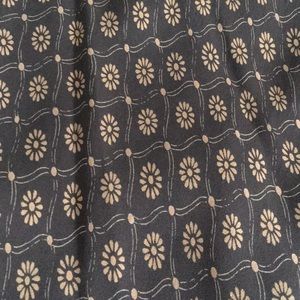 Maxi ‘morticia’ style silk flared skirt.